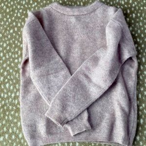 Selling Acne Studios dramatic mohair sweater in colour light pink size XXS.